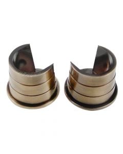 Support for metalic rod, Size: Dia.20mm, Color: Bronzi, Material: Metalic