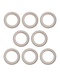 Rings for wooden curtain rod, Size:Dia.38x56mm, Color: Bleached ash, Material: Wooden