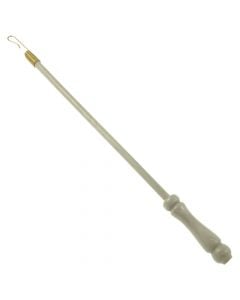 Curtain draw rod, Size: 100cm, Color: White, Material: Dru