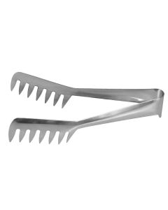 Kapëse makaronash, 21 cm, (ngjyrë argjendi), inoks