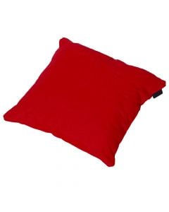 Decorative pillow, Panama, 50% cotton 50% polyester, red, 45x45x12 cm