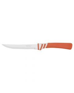 Knife AMALFI, Size: 12.5cm, Color: Orange, Material: Inox+Plastic