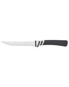 Knife AMALFI, Size: 12.5cm, Color: Black, Material: Inox+Plastic