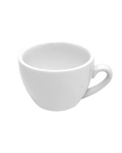 Tea cup 200cc ALBERGO, White, Porcelain
