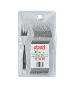 Cake fork set BLISTER (36pc), Silver