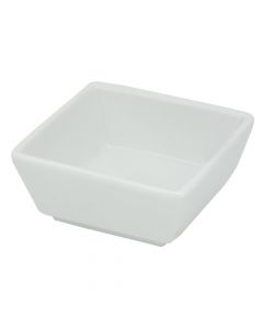 Square bowl, 7.5x7.5cm, White