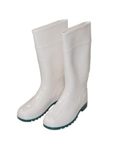 Plastic boots for the food industry , PVC, white, Nr.40