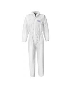 Coverall single use , PP, white, L