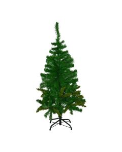 New Year Tree, metallic structure/PVC, green, 120 cm