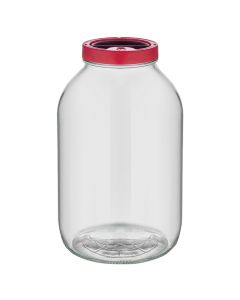Jar with plastic lid 5Lt