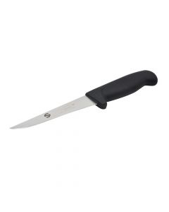 Bone knife, metal+plastic, black, 14 cm