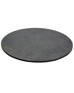 Table top, HPL, brown, dia 60 cm