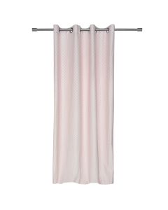 Curtain with rings, cotton, mix, 150x260 cm