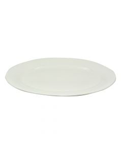 Oval plate, porcelain, dia 40 cm