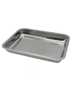 Oven cookware, stainless steel, 36x27x4.8 cm