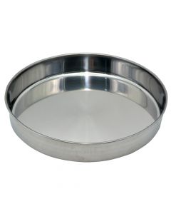 Baking pan, stainless steel, dia 32 cm