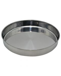 Baking pan, stainless steel, dia 36 cm