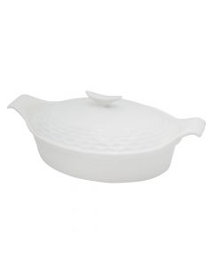Oven dish, ceramic, 25x15.5x5 cm