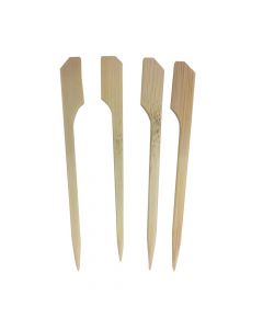 Bamboo paddle stick, 9 cm, 80 piece