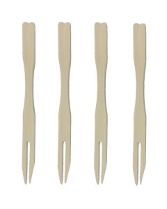 Shkopë antipaste, bambu, 9 cm, 100 copë