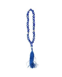 Glass bead, blue