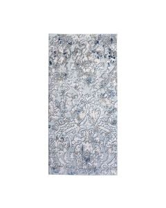 Rug, acrylic, Vals, gray-blue, 80x150 cm