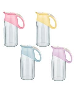 Water jug, Miradan, 1.45 Lt, glass, transparent