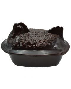 Chicken pot, ceramic, 36x22.5 cm
