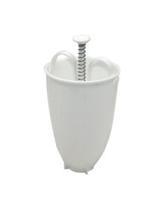 Donut maker, plastic, white, 10x10xH18 cm