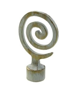 Finale per shufer perde, Rio, metalik, e bardhe, dia 20 mm