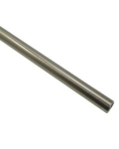 Shufer per perde, metalik, e zeze-argjend, 160cm x dia 20 mm