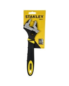 Adjustable wrench, STANLEY, tempered steel, 10"