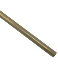 Curtain rod, metallic, rust, 200cm x dia 20 mm