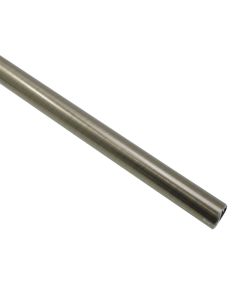 Shufer per perde, metalik, e zeze-argjend, 200cm x dia 20 mm