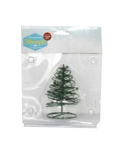 Mini peme dekoruese, metalike, jeshile, 7.5x10 cm