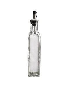 Oil bottle, glass, dia 5x25 cm
