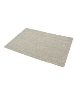 Place mat, PVC, beige, 30x45 cm