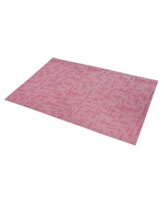 Place mat, PVC, pink, 30x45 cm