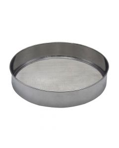 Colander, stainless steel, silver, dia 21 cm