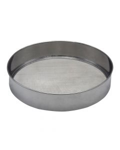 Colander, stainless steel, silver, dia 24.5 cm