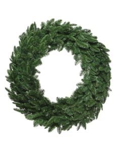 Decorative crown, PVC, green, dia 150 cm