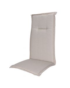 Cushion, cotton cover, sand beige, 120x50xH6 cm
