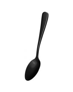 Tea spoon, stainless steel, black, 14.1 cm