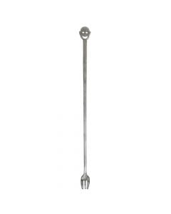 Fork, stainless steel, silver, 22.5 cm