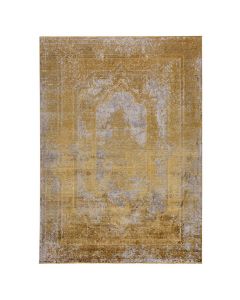 Hawara carpets, 45% polyester / 45% cotton, neoclassical, beige / cream, 230 x 160 cm