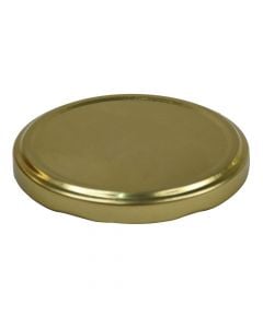 Jar cork, metalic, golden, Ø82 mm