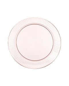 Pjatë, polisterinë, rozë, ø23 cm