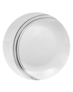 Pjatë ëmbëlsirash, porcelan, e bardhë, ø20 cm