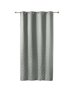 Curtains JACQUARD DYNASTIE, polyester, khaki, 140 x 260 cm
