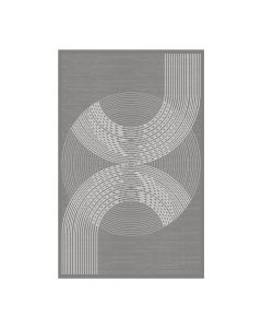 Zara carpets,  modern,  heatset,  gray,  133 x 190 cm